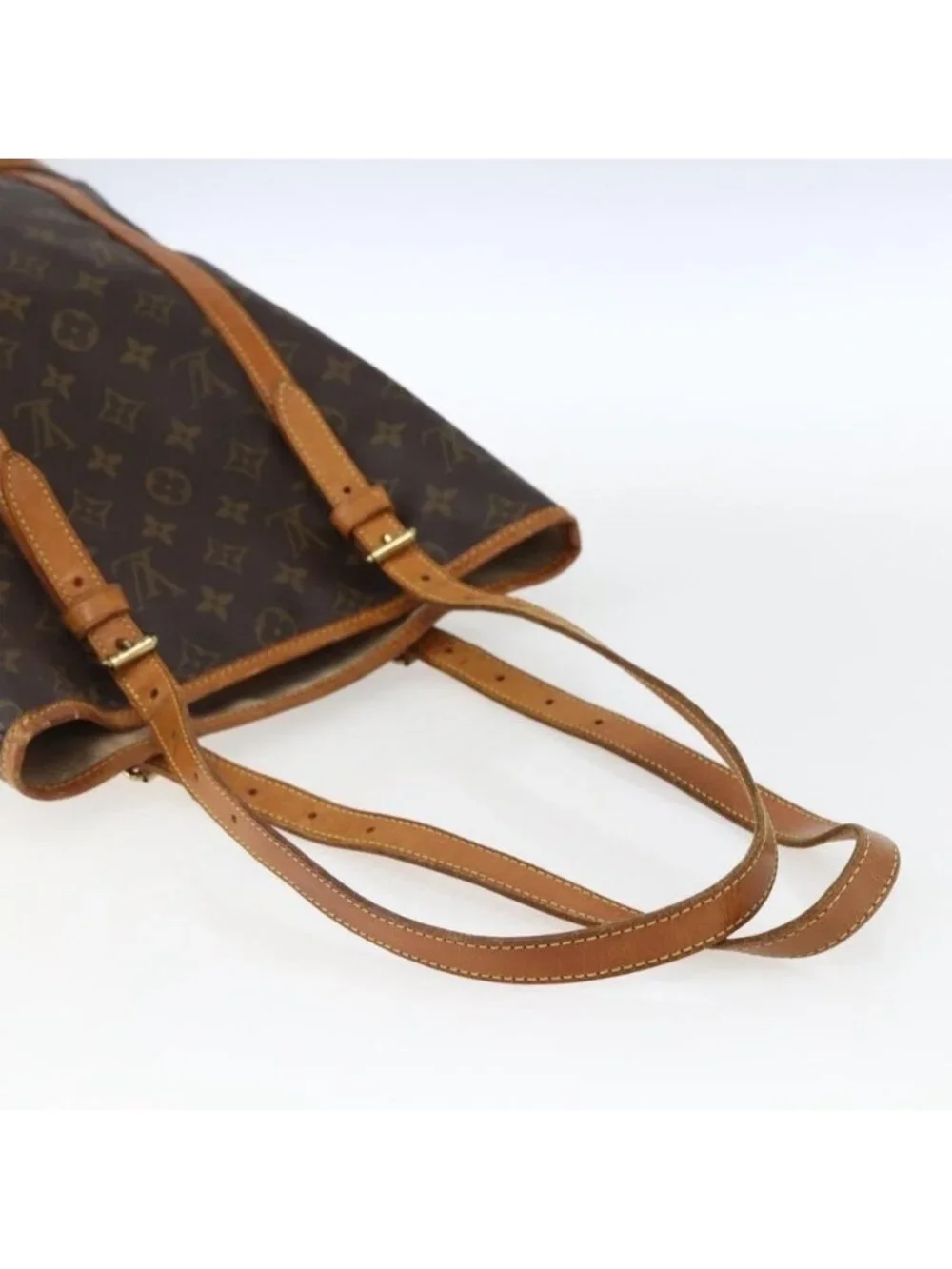 Authentic LOUIS VUITTON Monogram Bucket GM Shoulder Bag M42236 LV